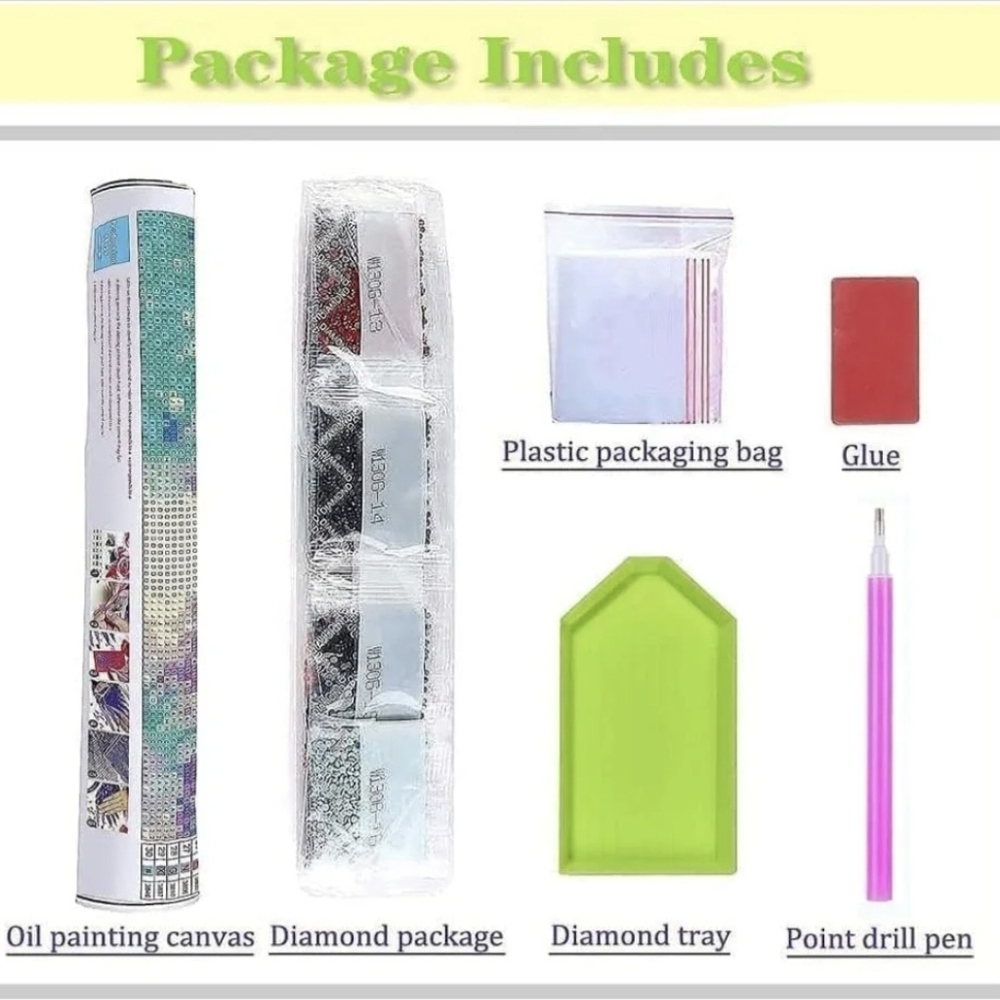 Halloween Jack-o-Lantern Witch Ghost Skull 5D Diamond Painting New - Picture 7 of 7